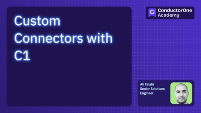 Custom Connectors with C1